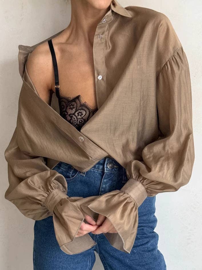 Bell Sleeve Blouse